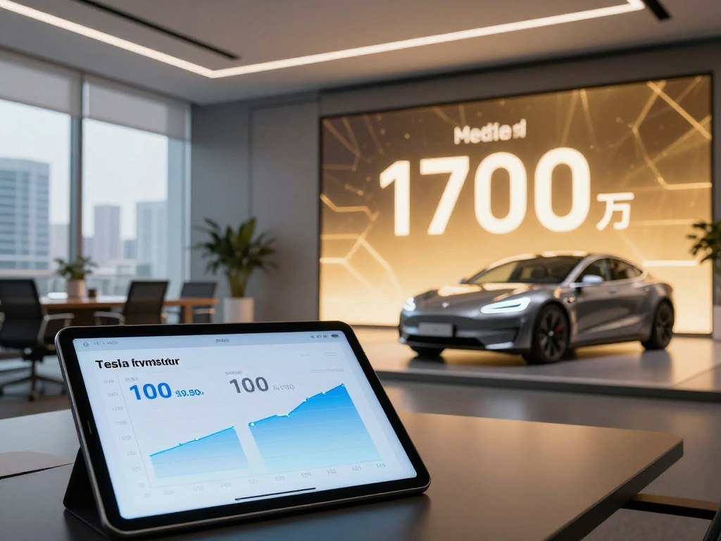 Earlier Roadster price figures beside a new production target