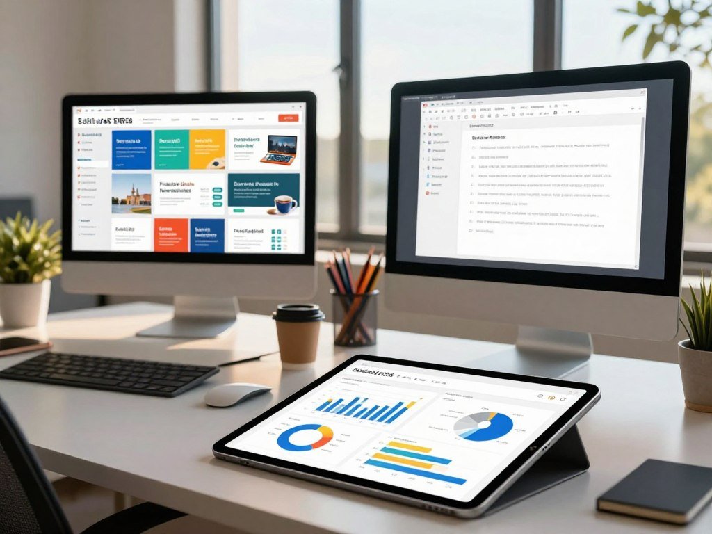 Editable template choices and native PowerPoint files