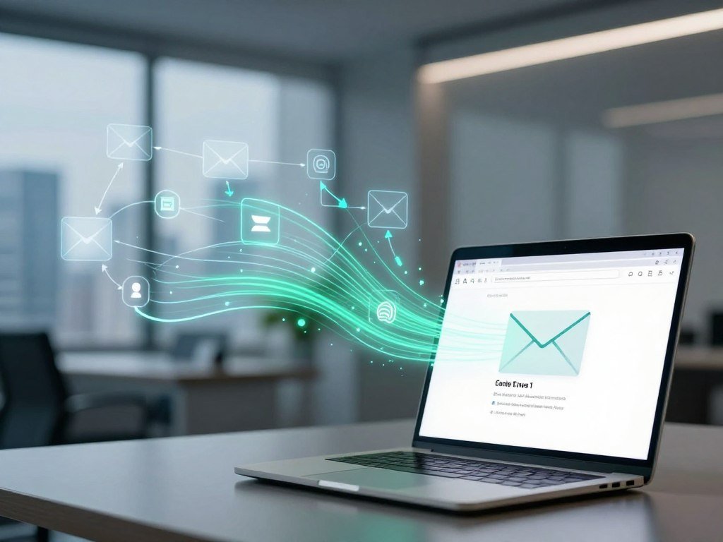 Email trigger passing selected data into a workflow