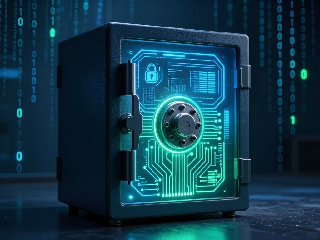 Encrypted password vault protected by a key-derivation function