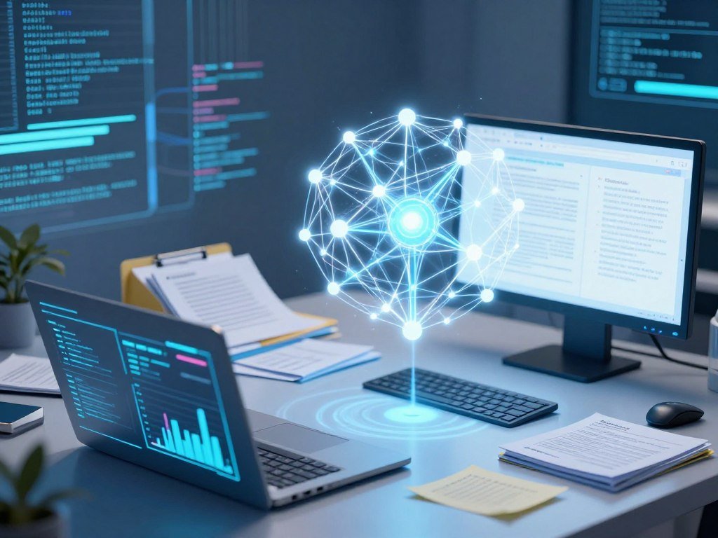 Existing AI model answering a task with supplied reference documents Existing AI model answering a task with supplied reference documents
