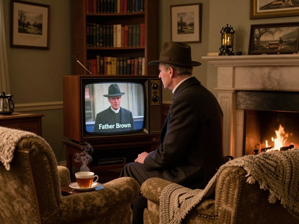 Father Brown and classic mystery series on a screen Father Brown and classic mystery series on a screen