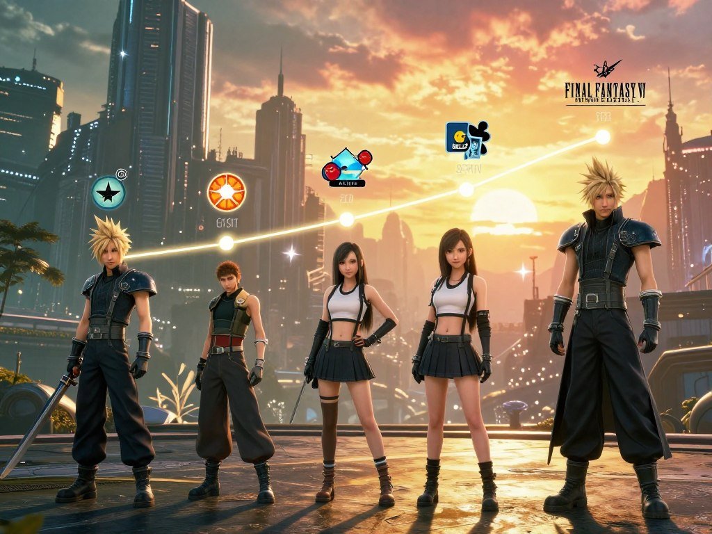 Final Fantasy VII Remake trilogy release timeline