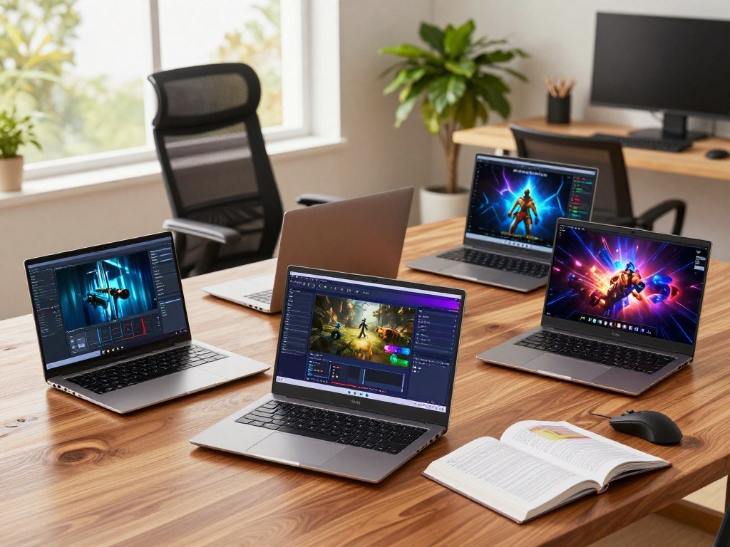 Five laptops compared for engineering students and gaming Five laptops compared for engineering students and gaming