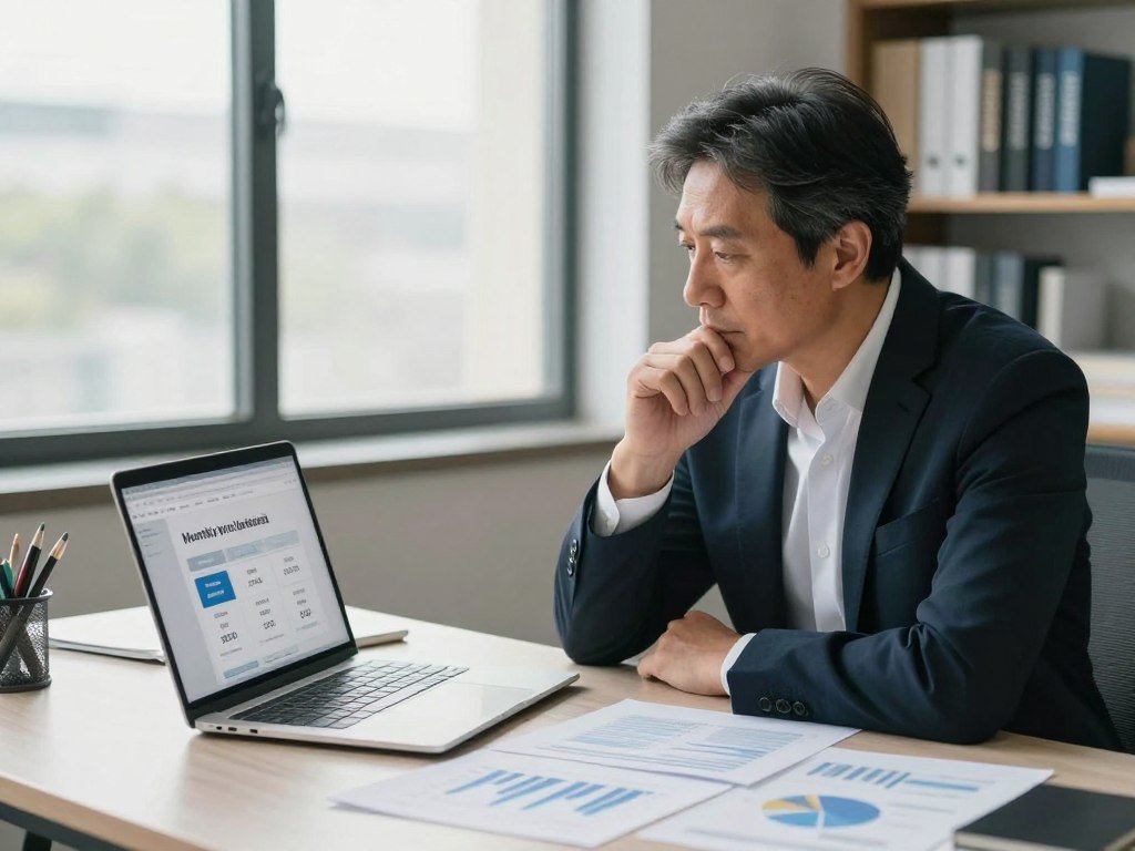 Founder comparing monthly AI service and research offer prices
