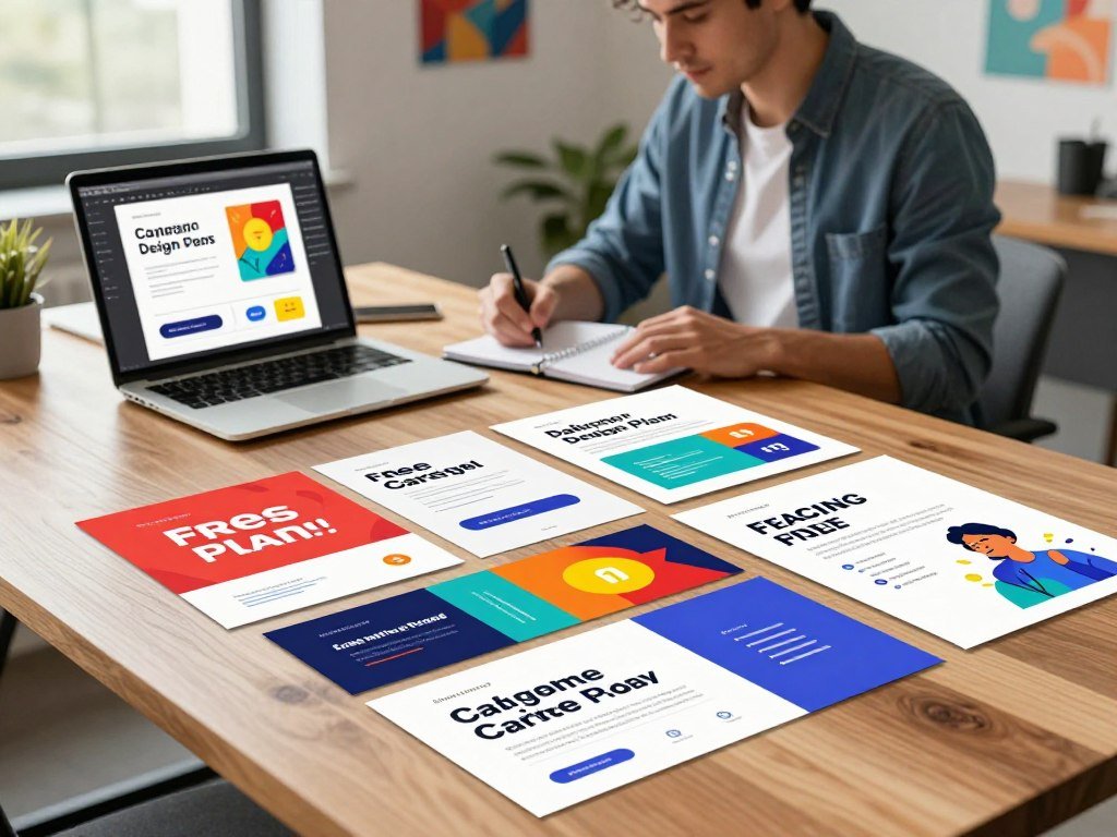 Free banner design plans compared before a campaign launch