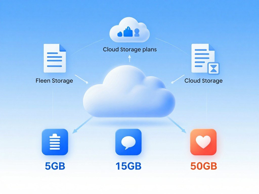 Free cloud storage plans with different file limits and uses
