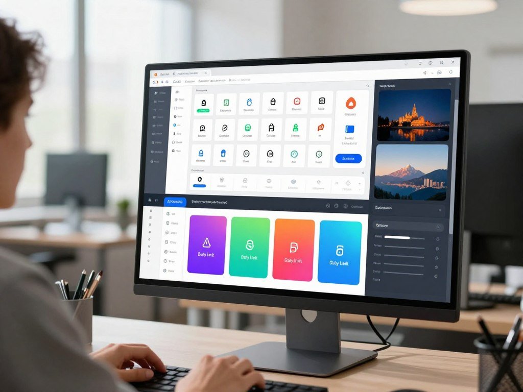 Free image generator options show daily limits and editing tools