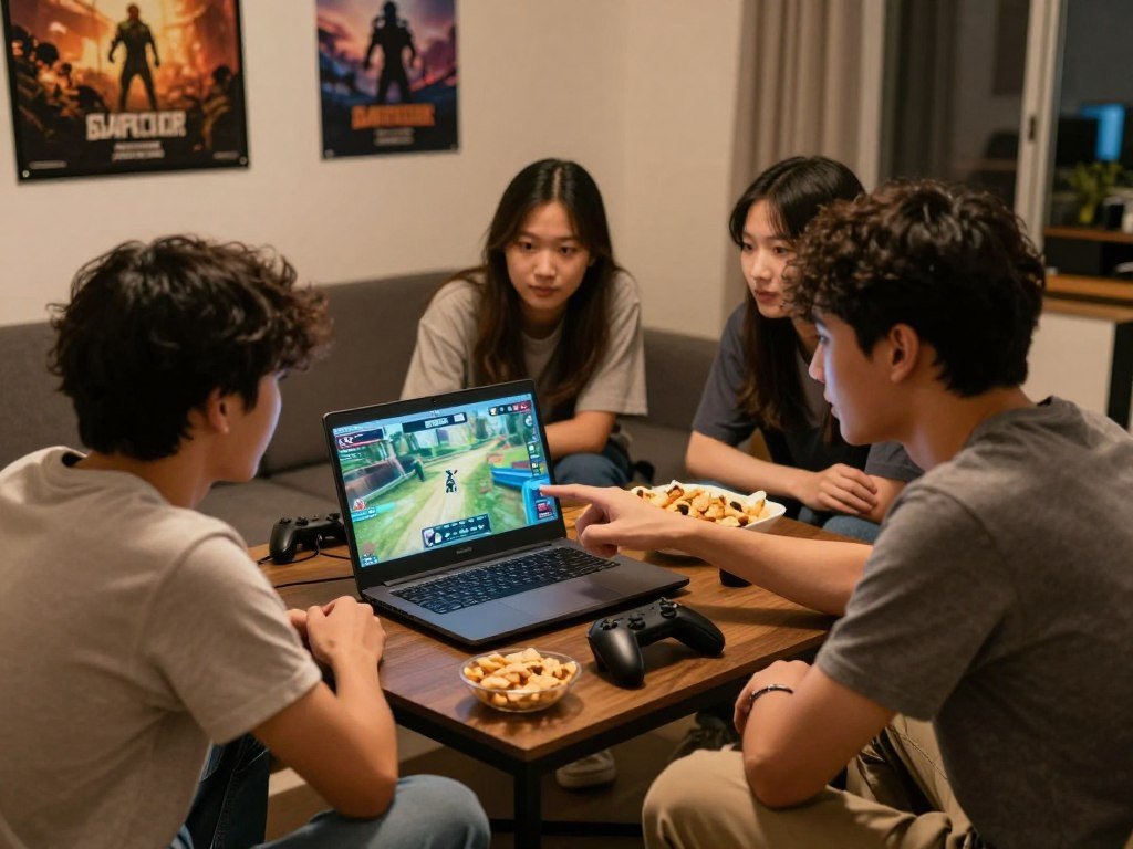 Friends choosing between cooperative and competitive survival games Friends choosing between cooperative and competitive survival games