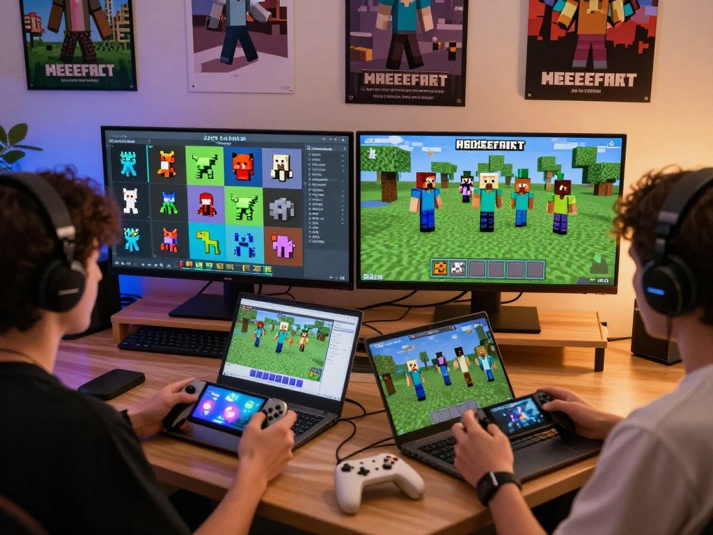 Friends compare Java Edition mods with Bedrock Edition cross-platform play Friends compare Java Edition mods with Bedrock Edition cross-platform play