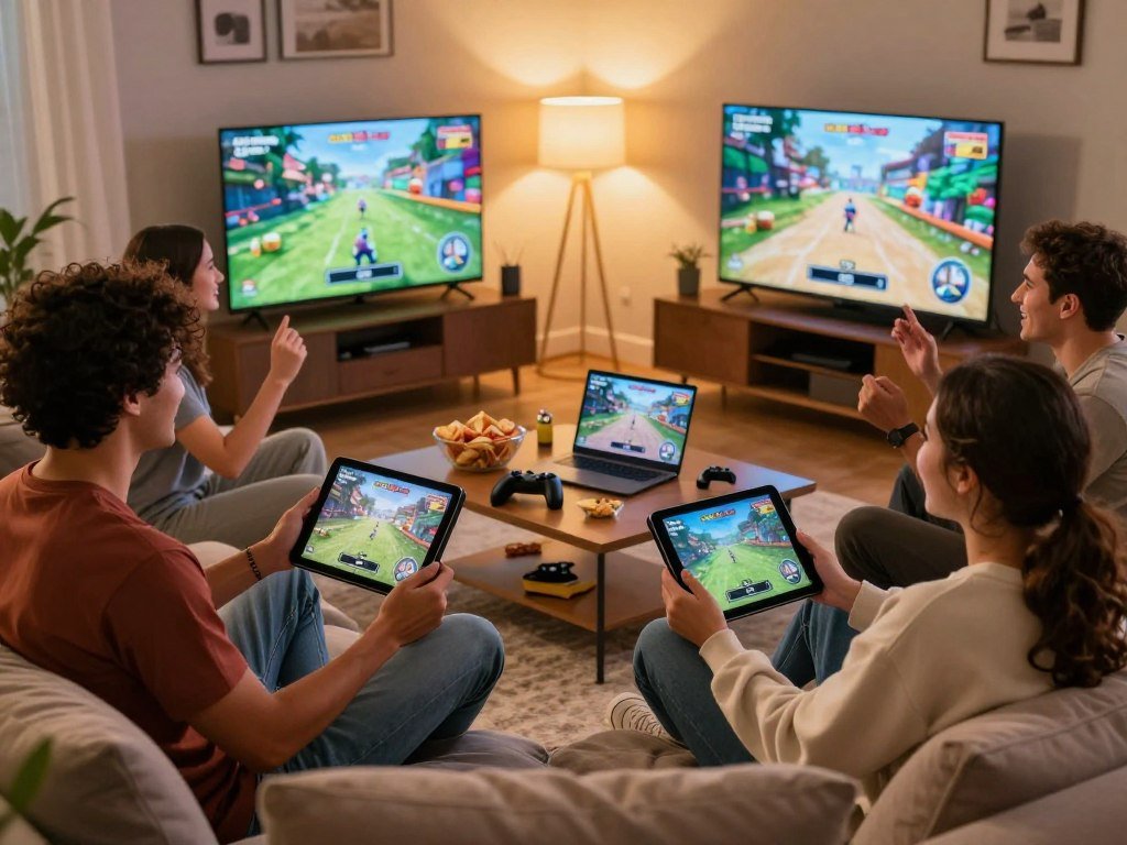 Friends join Luna Remote Play on supported devices