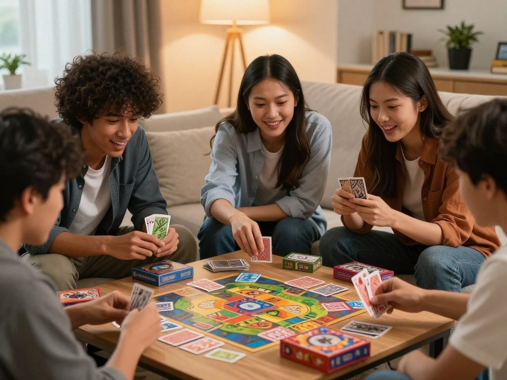 Friends pick card games for quick play and deduction Friends pick card games for quick play and deduction