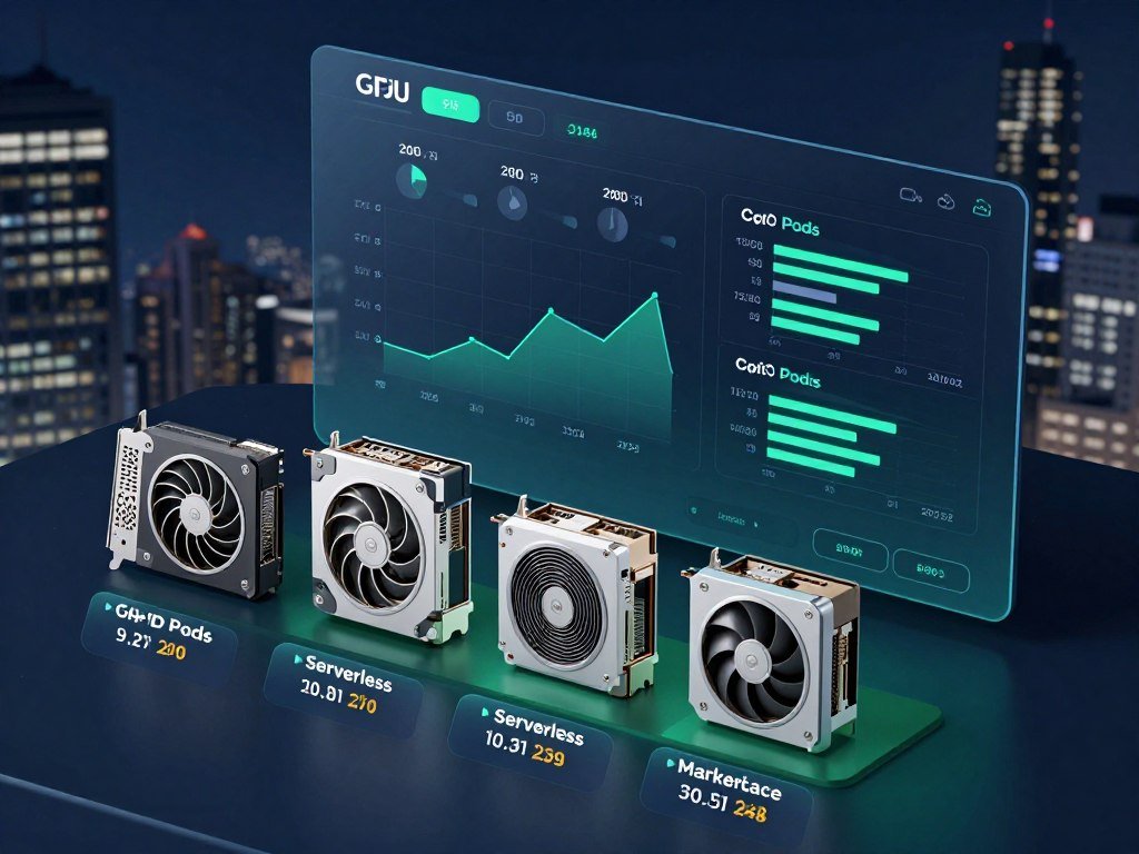 GPU pricing choices for Pods, Serverless, and marketplace rentals GPU pricing choices for Pods, Serverless, and marketplace rentals
