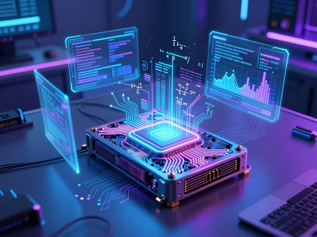 GPU running repeated machine learning training calculations