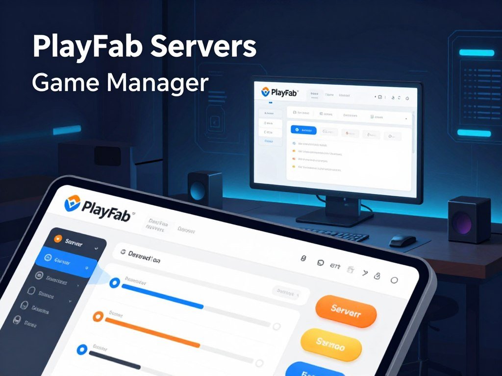 Game Manager title page showing the PlayFab Servers feature setting Game Manager title page showing the PlayFab Servers feature setting