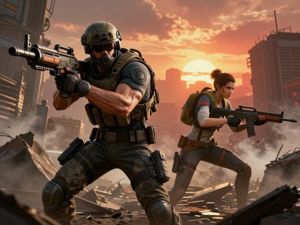 Gears of War action shooter with co-op play