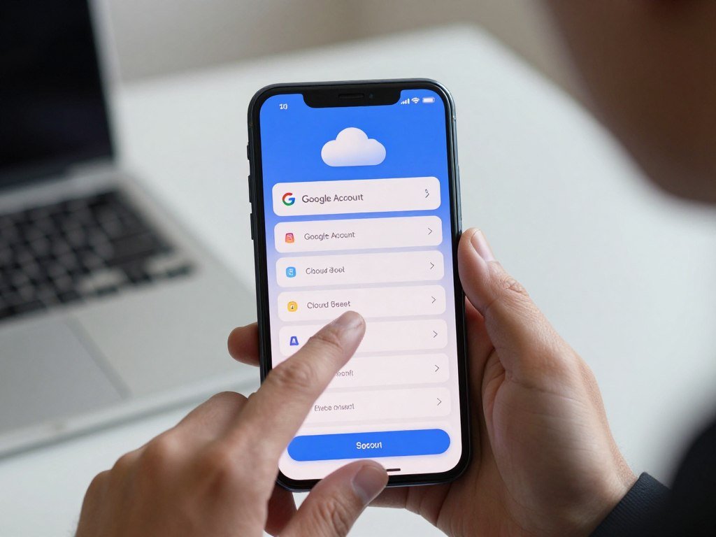 Google Account cloud sync showing codes on a new phone Google Account cloud sync showing codes on a new phone