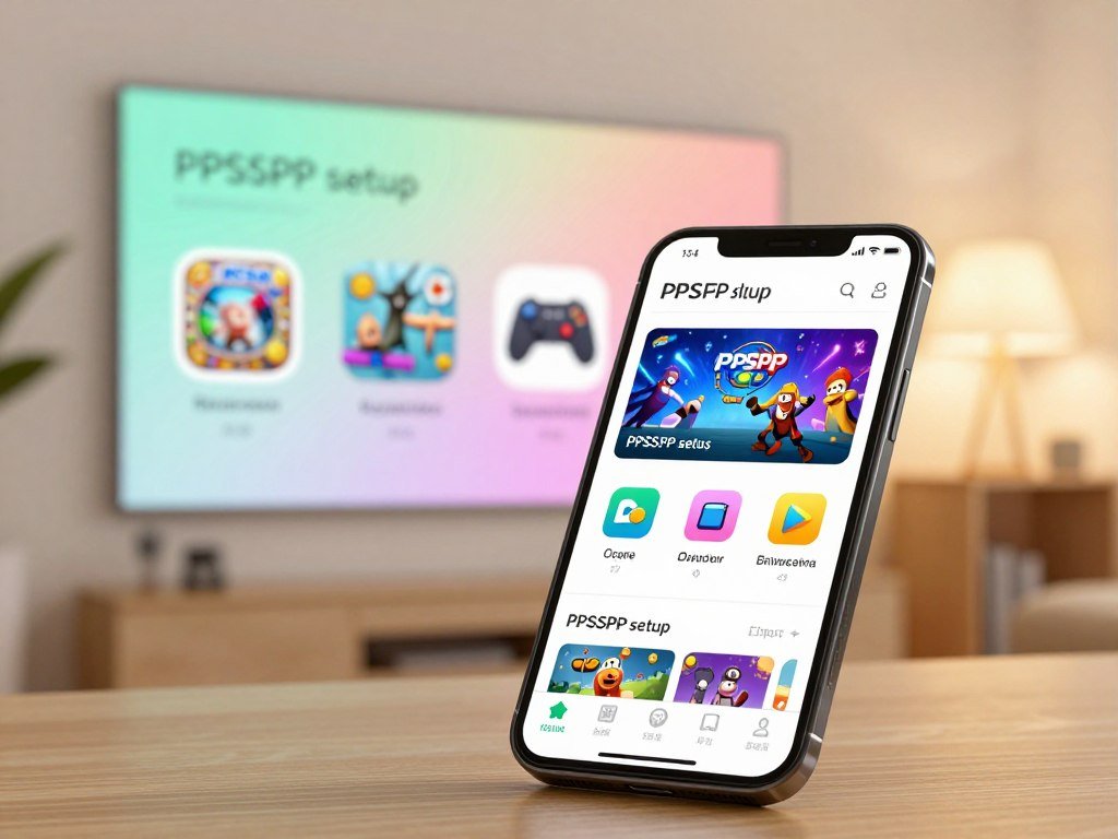 Google Play app listing for the free PPSSPP setup Google Play app listing for the free PPSSPP setup