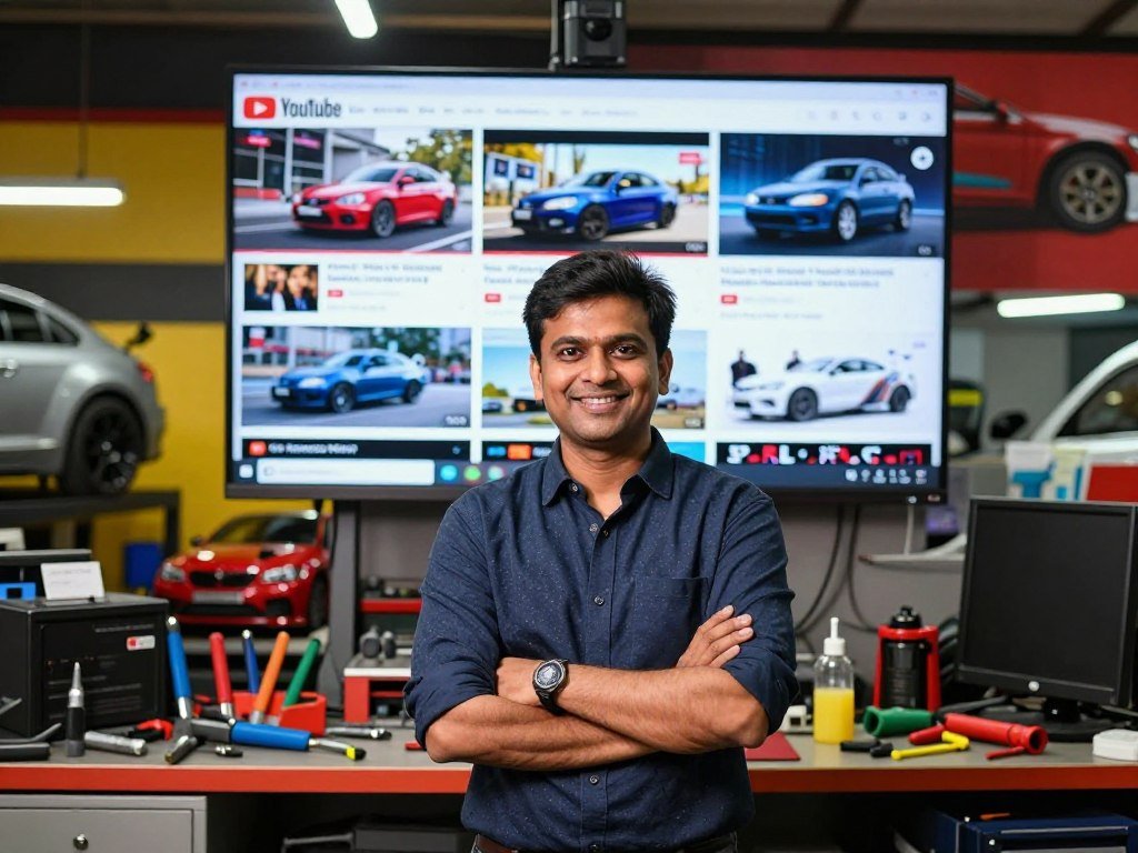 Haryana automotive creator Arun Panwar has a large YouTube audience Haryana automotive creator Arun Panwar has a large YouTube audience