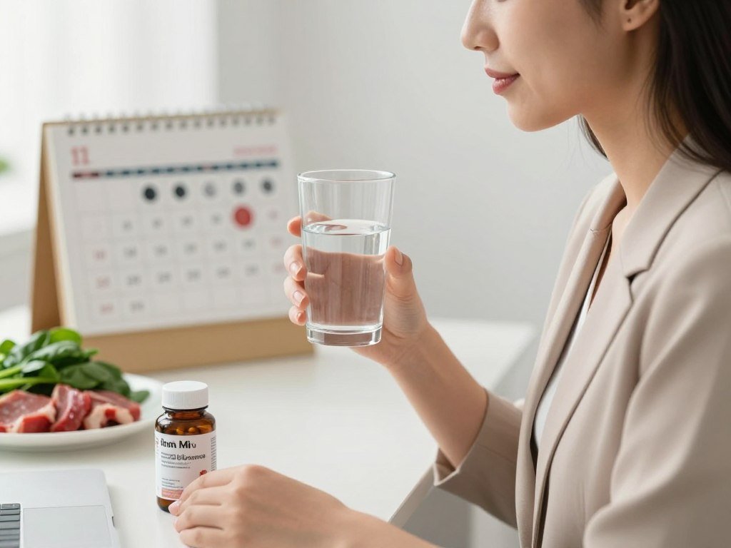 Heavy menstrual bleeding and pregnancy can affect iron levels Heavy menstrual bleeding and pregnancy can affect iron levels