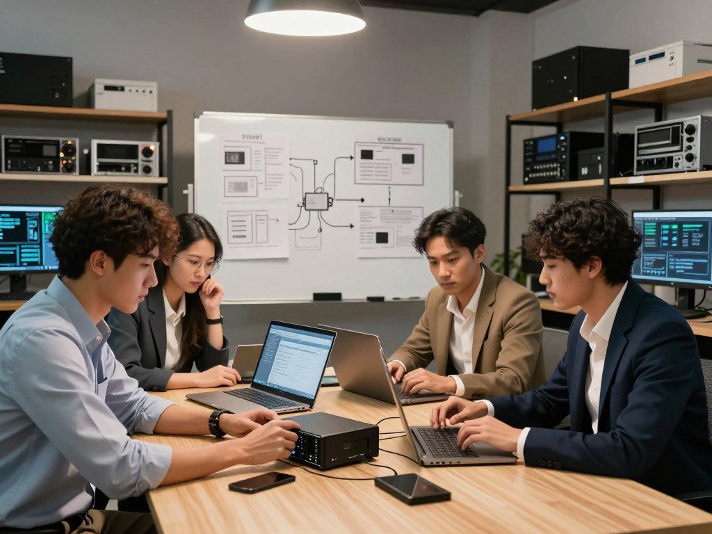 IT team testing an offline backup during ransomware planning