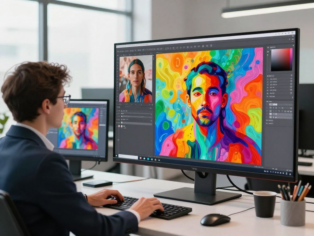 Image generation workflow changing a reference photo into a new style Image generation workflow changing a reference photo into a new style