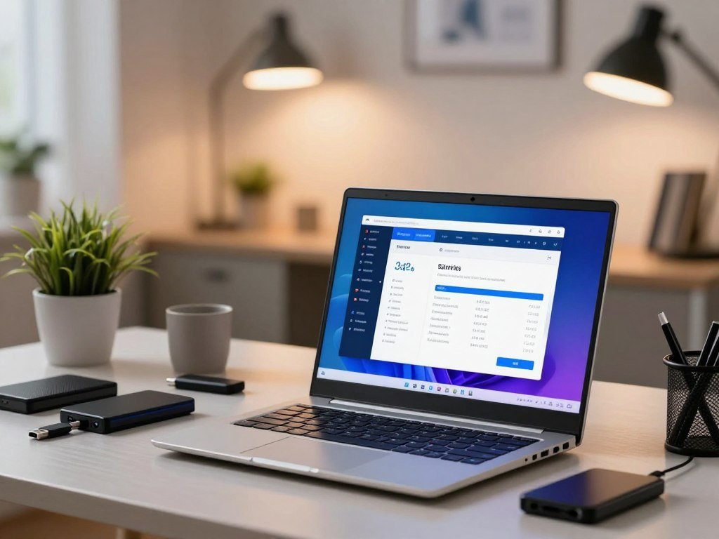 Independent antivirus software test running on a Windows laptop