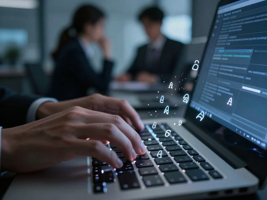 Keystrokes typed on a computer may expose private information Keystrokes typed on a computer may expose private information