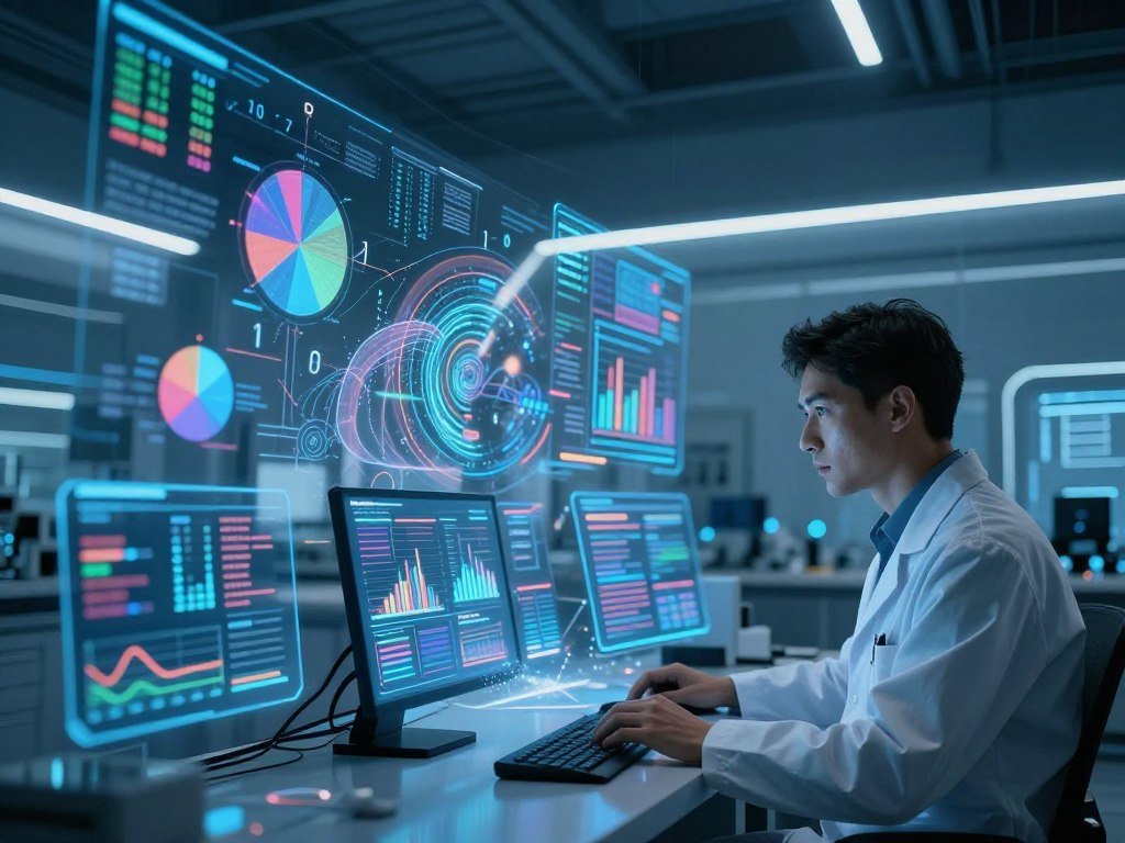 Machine learning algorithms finding patterns in data