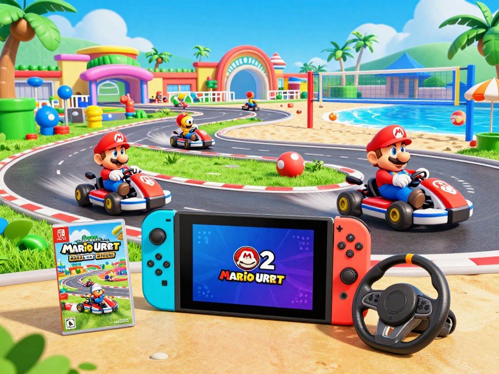 Mario Kart World and Sports Resort bundle choices for Switch 2 Mario Kart World and Sports Resort bundle choices for Switch 2
