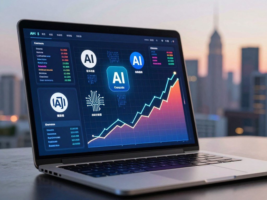 Market data compares AI company size and stock performance Market data compares AI company size and stock performance
