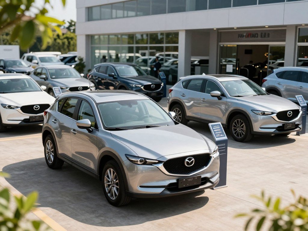 Mazda CX-5 and CX-50 listings beside a used car listing