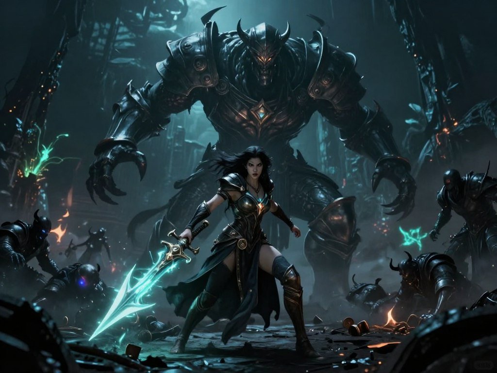 Melinoë faces an enemy during Hades II action gameplay Melinoë faces an enemy during Hades II action gameplay