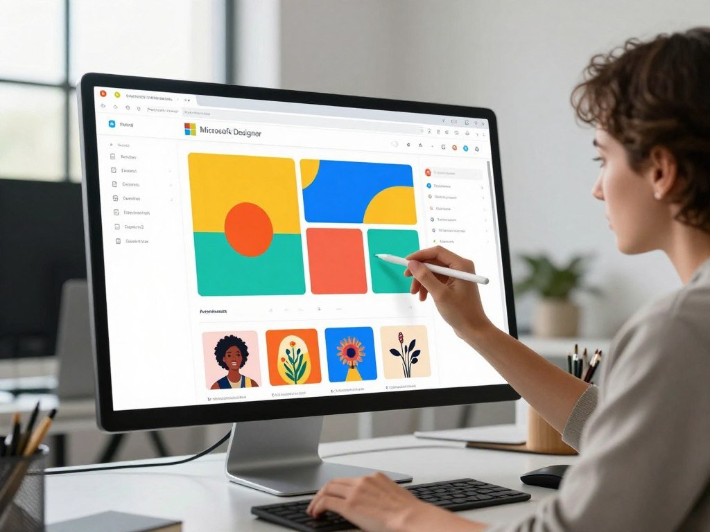 Microsoft Designer creates prompt-based images in a browser