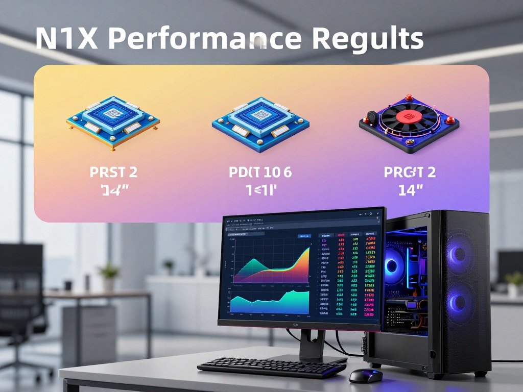 N1X performance benchmark results cover several computing tests N1X performance benchmark results cover several computing tests
