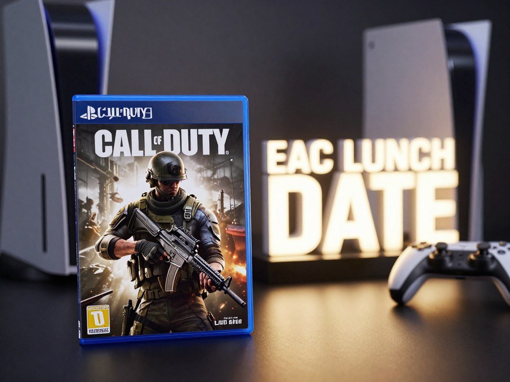 New Call of Duty game displayed beside a launch date New Call of Duty game displayed beside a launch date