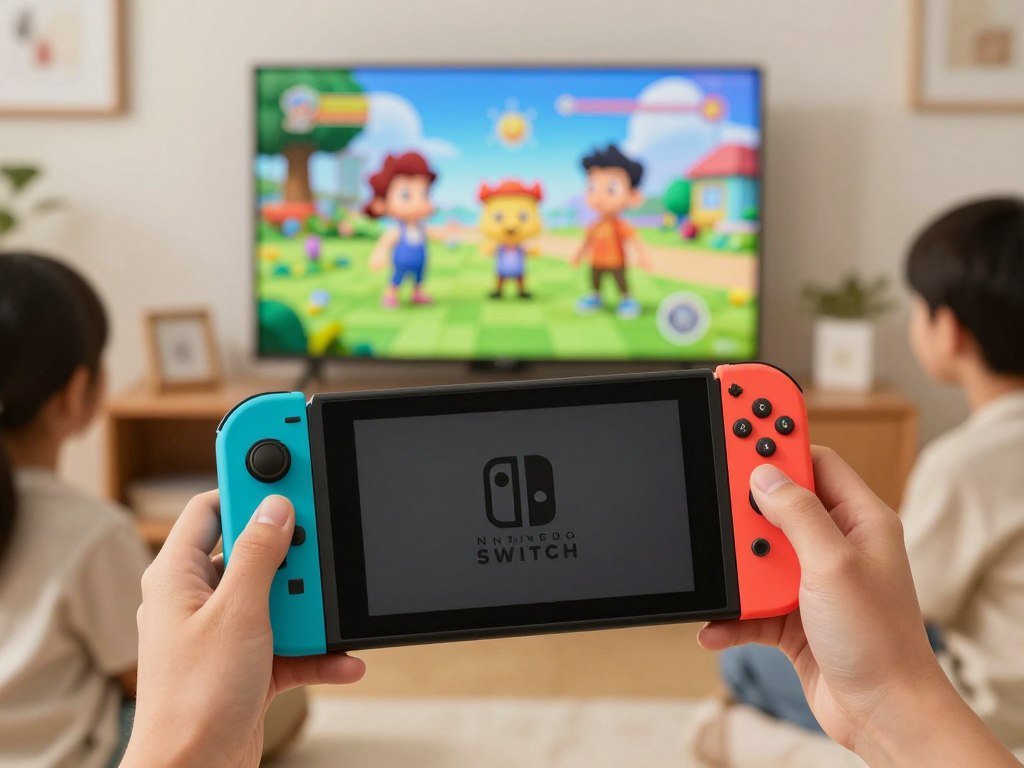 Nintendo Switch 2 used for handheld and TV gaming