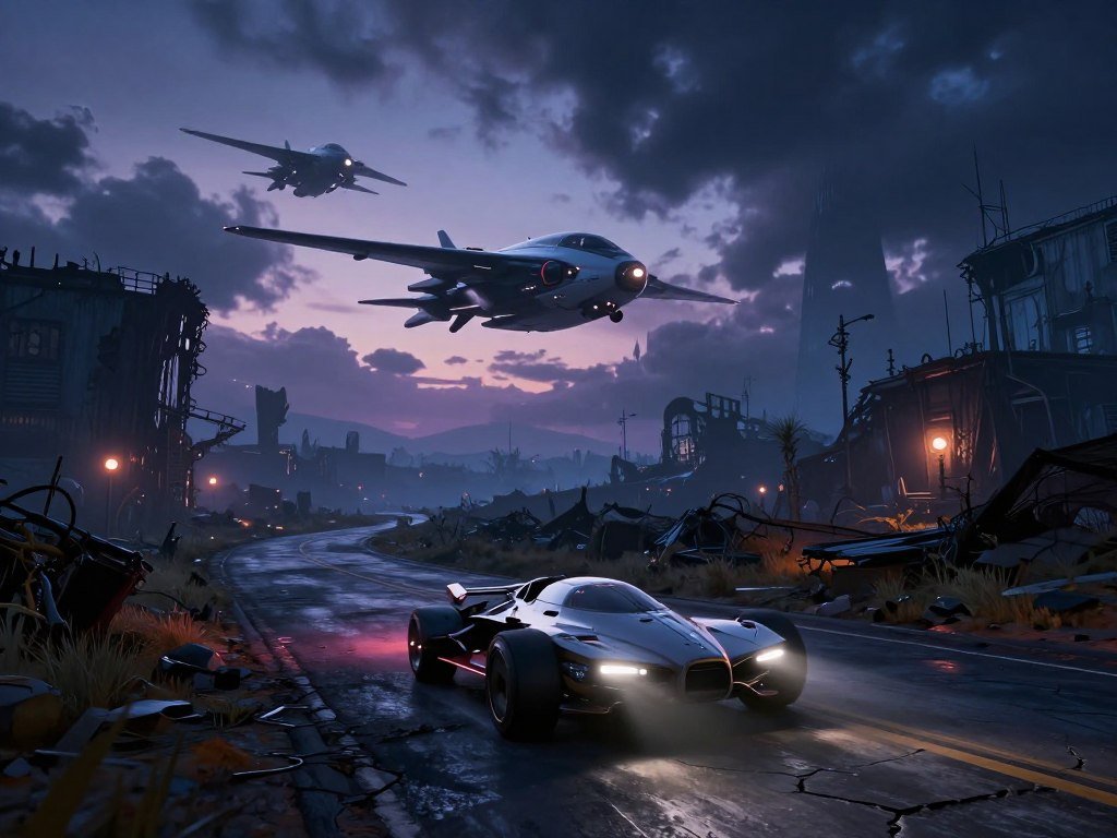 October PS5 games featuring aircraft, a speeder, and survival horror October PS5 games featuring aircraft, a speeder, and survival horror