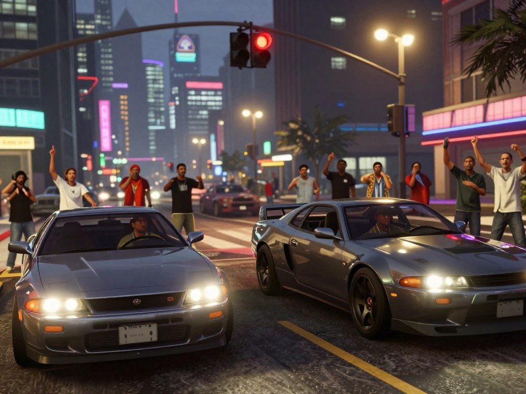 Official Extended Look contrasts with reported Grand Theft Auto footage Official Extended Look contrasts with reported Grand Theft Auto footage