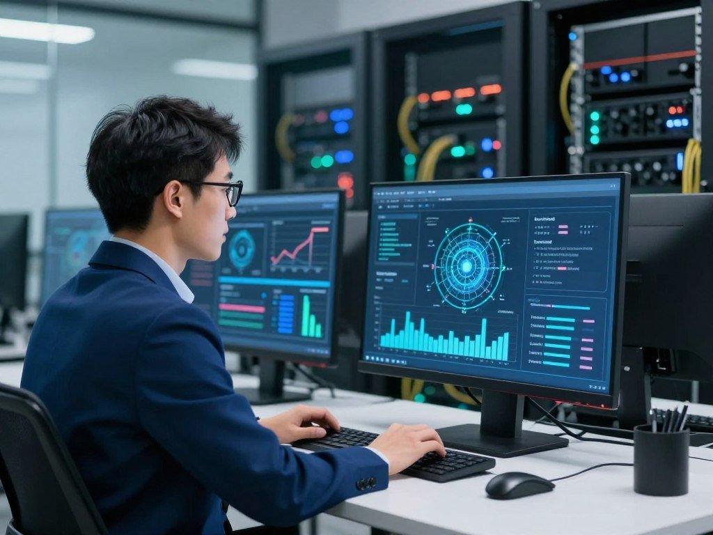 Operator choosing a low-risk network automation action Operator choosing a low-risk network automation action