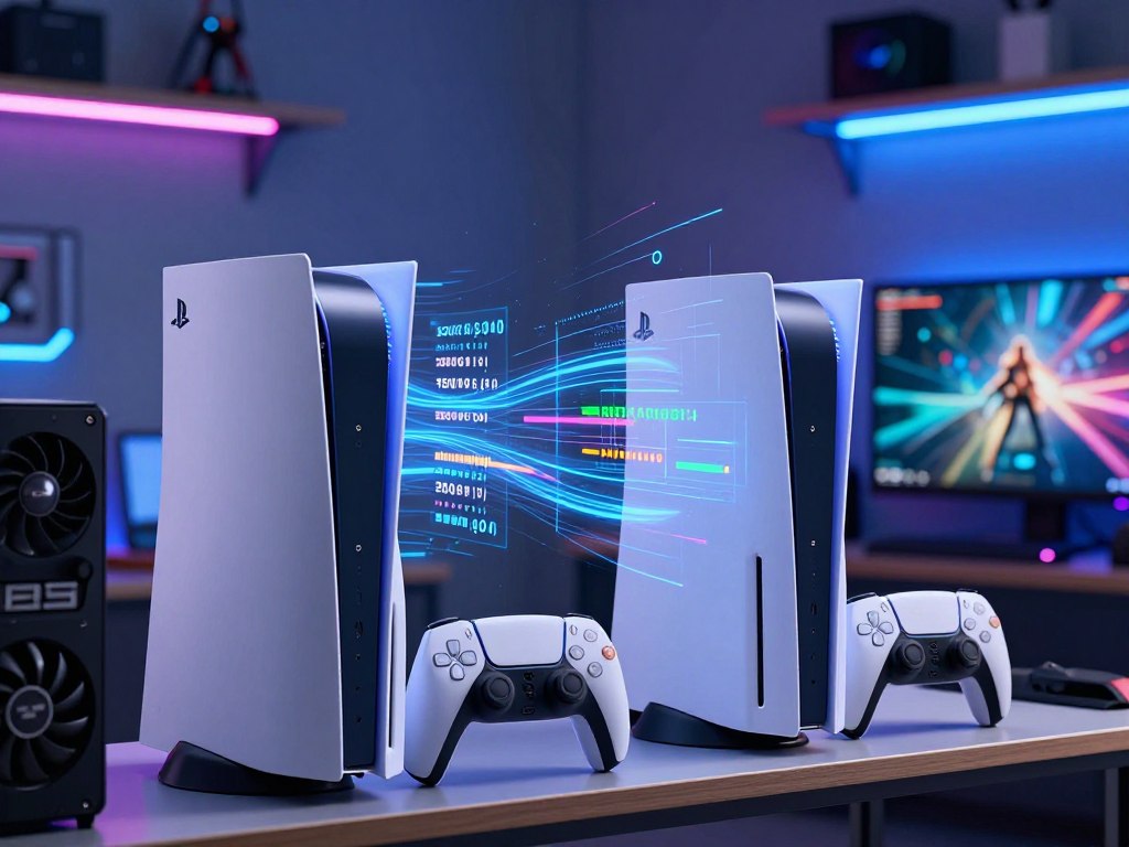 PS5 Pro GPU graphics capacity compared with base PS5