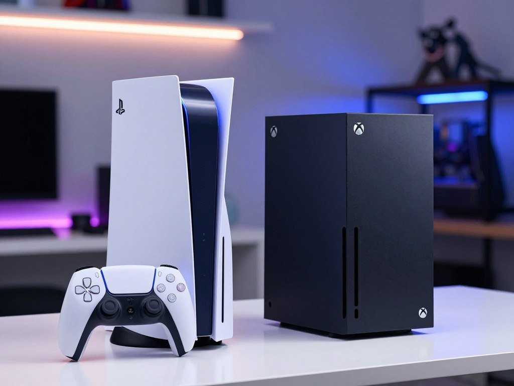 PS5 and Xbox Series X hardware figures compared side by side