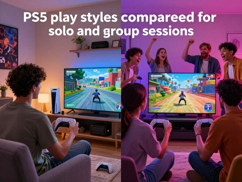 PS5 play styles compared for solo and group sessions