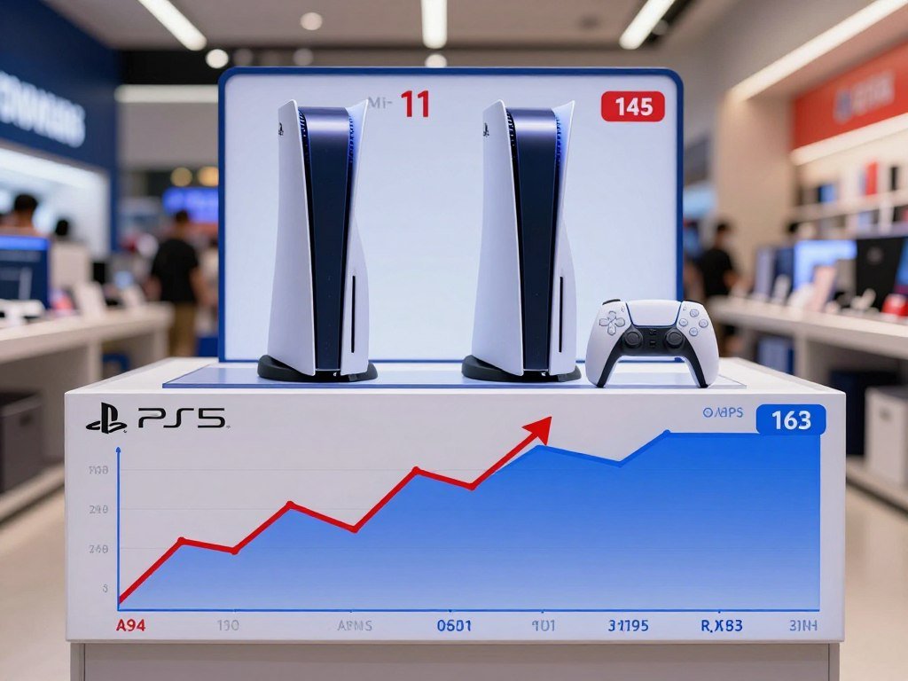 PS5 prices shown across the April increase and August rollback PS5 prices shown across the April increase and August rollback