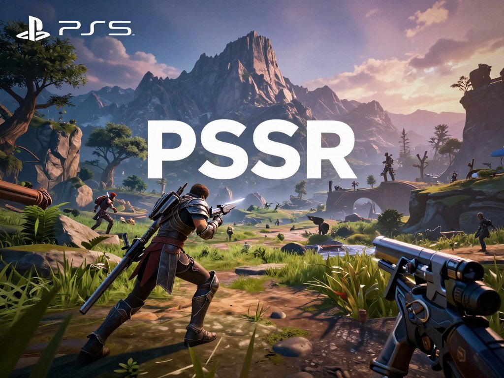 PSSR image reconstruction sharpening details in a PS5 Pro game
