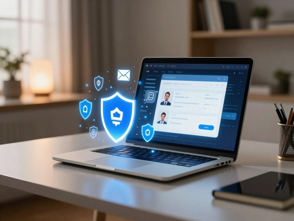 Paid antivirus tools protect a laptop and personal information
