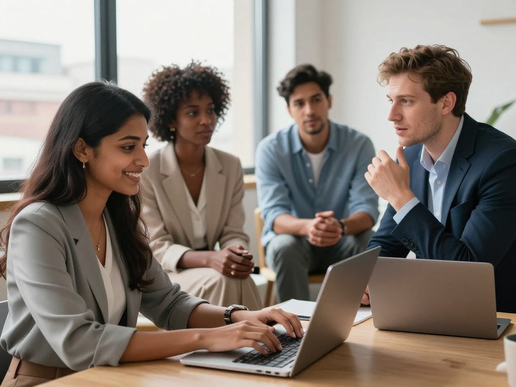 People use respectful language in an online discussion group People use respectful language in an online discussion group