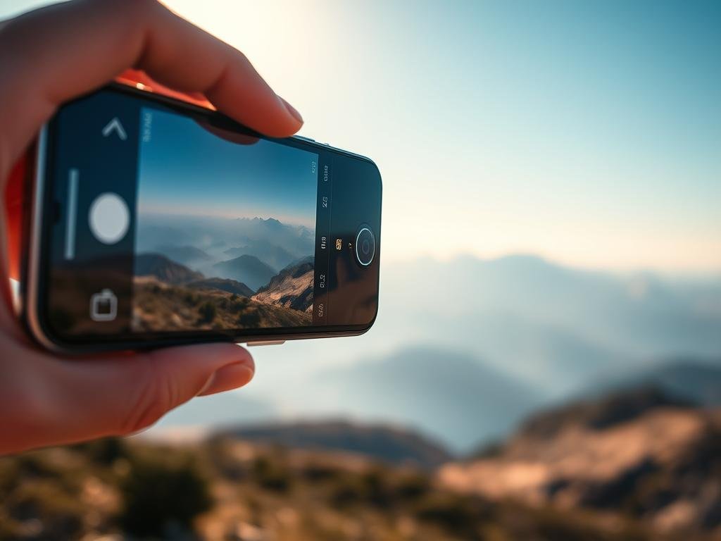 Phone cameras capturing a distant subject with telephoto zoom Phone cameras capturing a distant subject with telephoto zoom