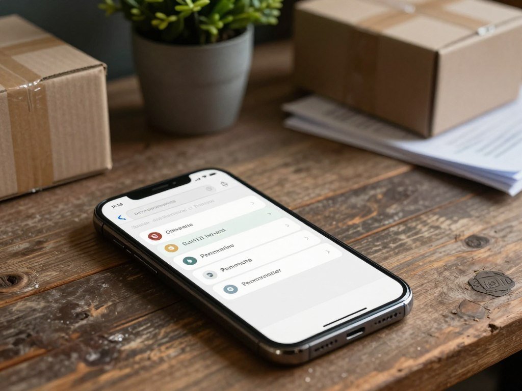 Phone location permission beside an old online store account