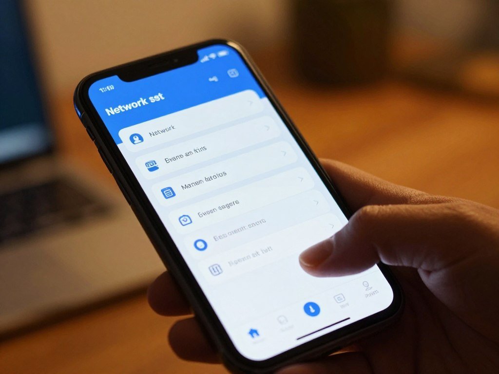 Phone settings open before testing a game offline Phone settings open before testing a game offline